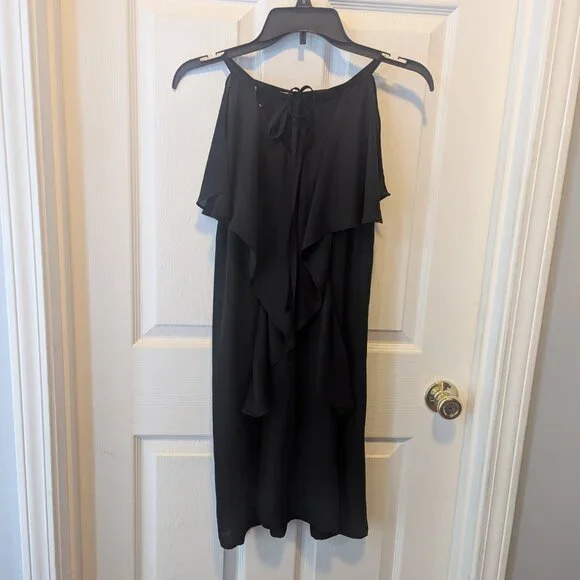 Fab Rik midi slip little black dress - Medium - Picture 5 of 8